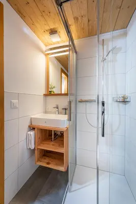 Ein Badezimmer in der Unterkunft Hotel Slalom