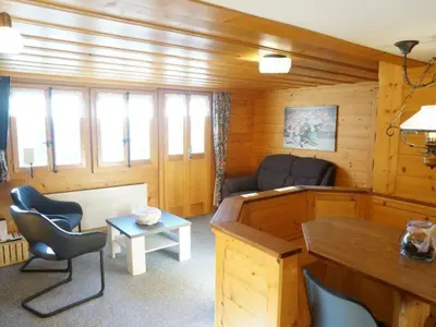 Ein Sitzbereich in der Unterkunft Apartment Sommermatte by Interhome