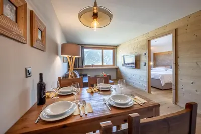 Ein Bett oder Betten in einem Zimmer der Unterkunft SWISSPEAK Resorts by Pierre & Vacances Premium Vercorin