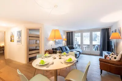 Ein Sitzbereich in der Unterkunft Balmas Paradies-perfect family home