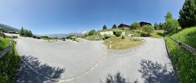 Naturlandschaft in der Nähe des Ferienhauses