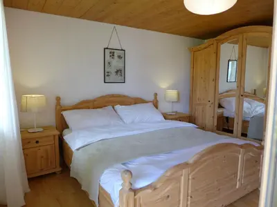 Ein Bett oder Betten in einem Zimmer der Unterkunft Apartment Gloria Süd by Interhome