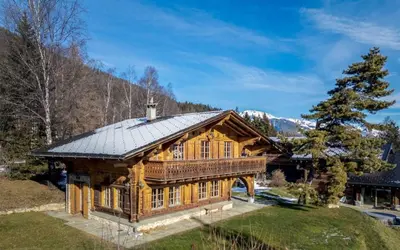 Naturlandschaft in der Nähe des Chalets