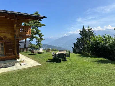 Naturlandschaft in der Nähe des Chalets