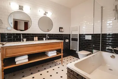 Ein Badezimmer in der Unterkunft Braunbär Hotel & Spa