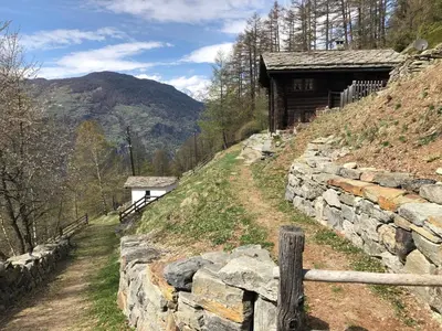Naturlandschaft in der Nähe des Bed & Breakfasts