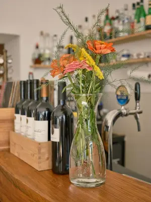 Getränke in der Unterkunft Osteria Grütli con alloggio