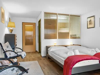 Ein Bett oder Betten in einem Zimmer der Unterkunft Studio Silence-4 by Interhome