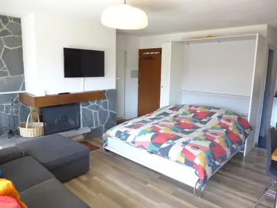 Ein Bett oder Betten in einem Zimmer der Unterkunft Apartment Rond-Point Apt- 17 by Interhome