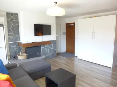 Ein Sitzbereich in der Unterkunft Apartment Rond-Point Apt- 17 by Interhome