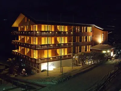 Das Gebäude in dem sich das Hotel befindet