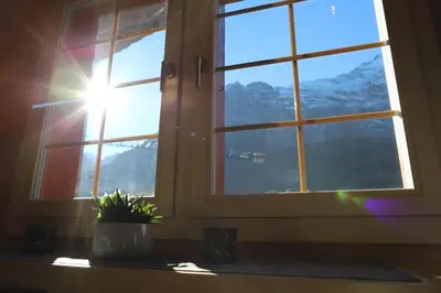 Grundriss der Unterkunft Excellent flat with a fantastic view of the Eiger!