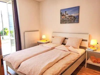 Ein Bett oder Betten in einem Zimmer der Unterkunft Apartment Casa Stella App- 2 by Interhome