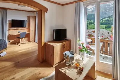 TV/Unterhaltungsangebot in der Unterkunft Hotel Bristol Relais du Silence Superior