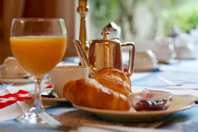 Frühstücksoptionen für Gäste der Unterkunft Hotel Berghof Amaranth
