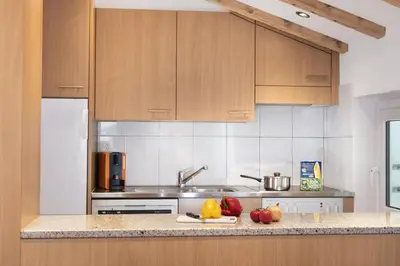 Küche/Küchenzeile in der Unterkunft Mountain Apartments Zermatt Nr 10