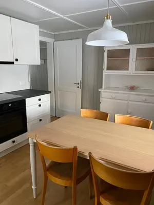 Küche/Küchenzeile in der Unterkunft Familienferien im Chalet Bärgli Kandersteg