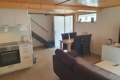 Küche/Küchenzeile in der Unterkunft Classy Apartment
