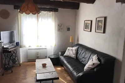Ein Sitzbereich in der Unterkunft Casa Cantoni