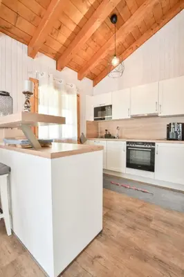Küche/Küchenzeile in der Unterkunft Chalet Bülbül
