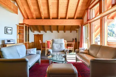 Ein Sitzbereich in der Unterkunft Casa Arturo Penthouse
