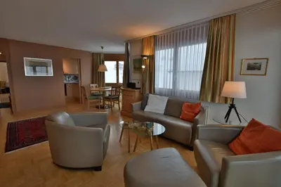 Ein Sitzbereich in der Unterkunft Casa Arturo 314