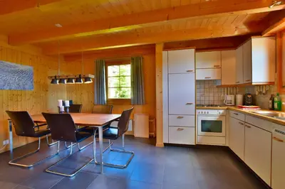 Küche/Küchenzeile in der Unterkunft Chalet Collini