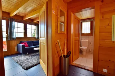 Ein Badezimmer in der Unterkunft Chalet Collini