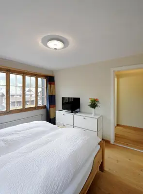 Ein Bett oder Betten in einem Zimmer der Unterkunft Hotel-Restaurant zum Gade