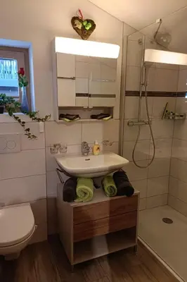 Ein Badezimmer in der Unterkunft Apartment Lischa 3- OG Süd by Interhome