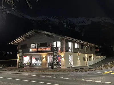 Das Gebäude in dem sich die Pension befindet