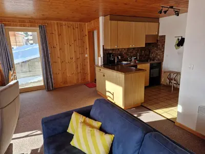Küche/Küchenzeile in der Unterkunft Bettmeralp Chalet Zendorn