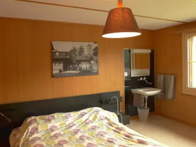 Ein Bett oder Betten in einem Zimmer der Unterkunft Apartment Lucie by Interhome
