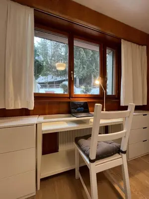 Grundriss der Unterkunft Renovated Apartment 5 min to Crans Montana Center