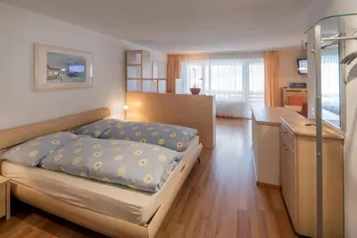 Ein Bett oder Betten in einem Zimmer der Unterkunft Cristal 40