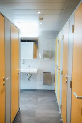 Ein Bett oder Betten in einem Zimmer der Unterkunft B&B Haus Schönstatt contactless- Check-In