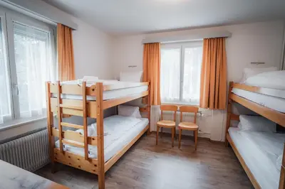 Ein Bett oder Betten in einem Zimmer der Unterkunft B&B Haus Schönstatt contactless- Check-In