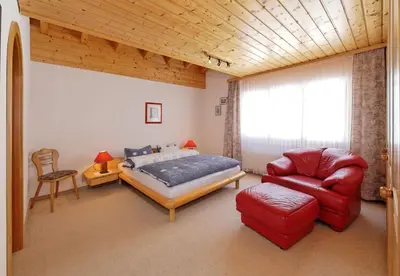 Ein Sitzbereich in der Unterkunft Beny Duplex