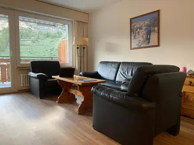 Ein Sitzbereich in der Unterkunft Apartment Apollo Horu 19