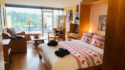 Ein Bett oder Betten in einem Zimmer der Unterkunft Etrier