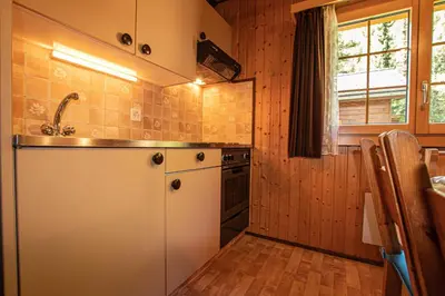 Küche/Küchenzeile in der Unterkunft Residenz Edelweiss SAAS320