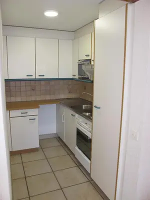 Küche/Küchenzeile in der Unterkunft Appartementhaus Venetz SAAS105