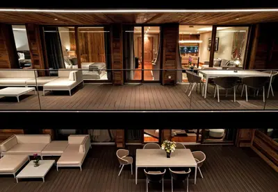 Ein Sitzbereich in der Unterkunft Sport Club Residences & Spa