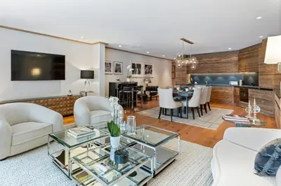 Küche/Küchenzeile in der Unterkunft Sport Club Residences & Spa