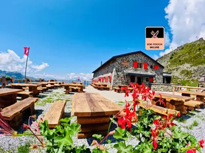 Naturlandschaft in der Nähe des Hostels