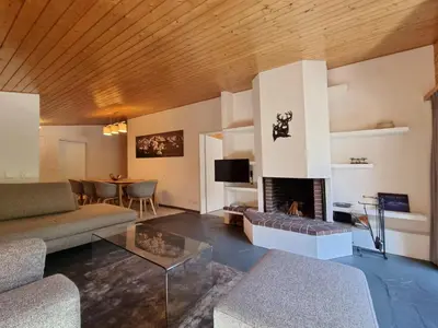 Ein Sitzbereich in der Unterkunft L'Oree Penthouse