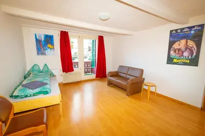 Ein Sitzbereich in der Unterkunft Waldeg 4 Historic House - Holiday Apartment
