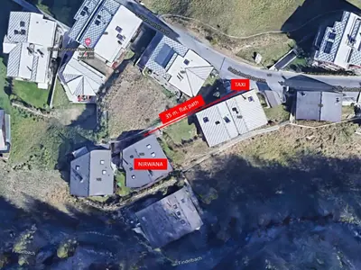 Blick auf Apartment Nirwana by Interhome aus der Vogelperspektive