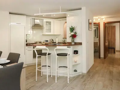 Küche/Küchenzeile in der Unterkunft Apartment Nirwana by Interhome