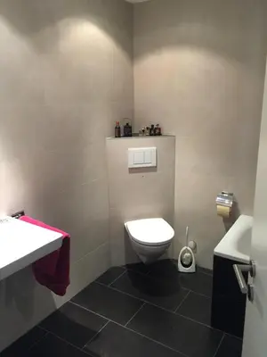 Ein Badezimmer in der Unterkunft Brig City Mountain View